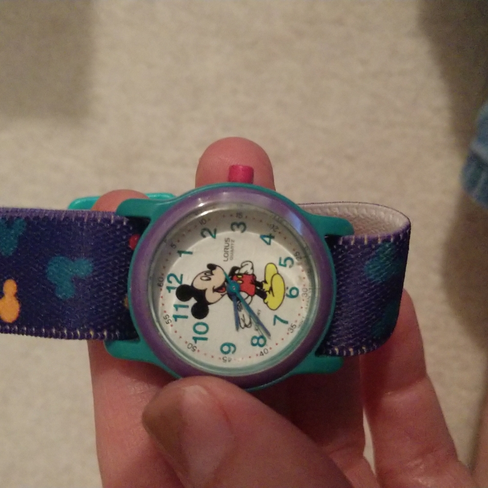 Lorus Mickey mouse watch